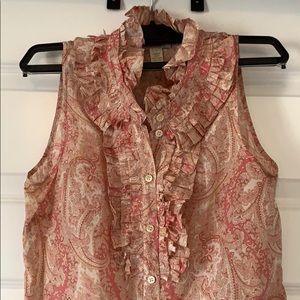 Jcrew silk blouse
